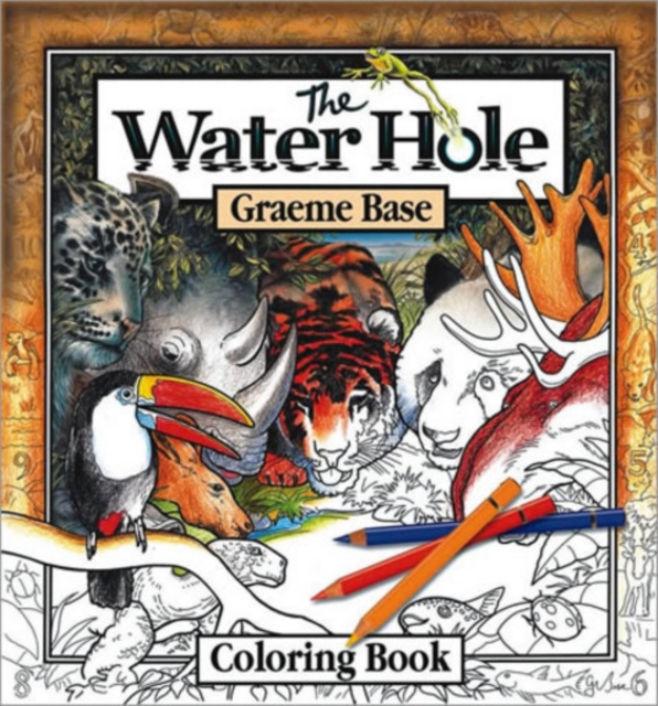 Water Hole Coloring Book, Paperback / softback Book