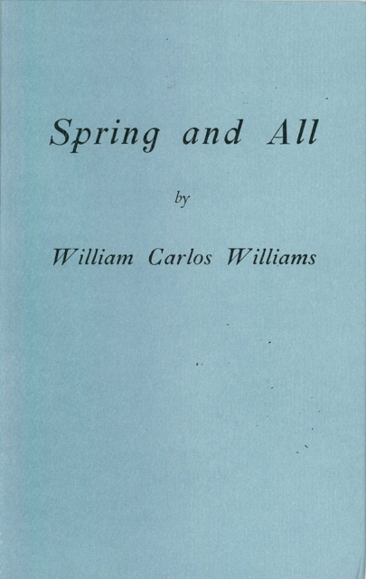 Spring and All, Paperback / softback Book