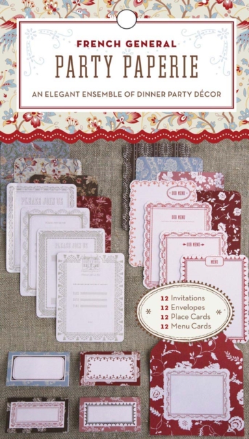 French General: Party Paperie : An Elegant Ensemble of Dinner Party Decor, Kit Book