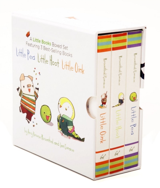 A Little Books Boxed Set Featuring Little Pea Little Hoot Little Oink, Multiple-component retail product Book