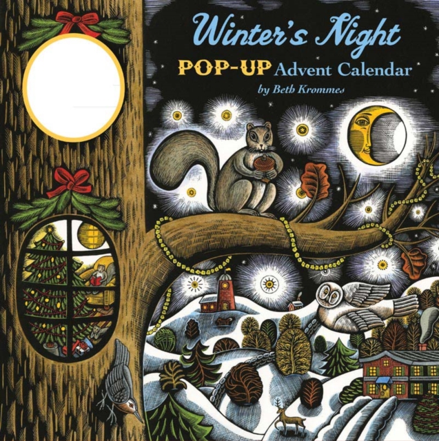 Winter's Night Pop-Up Advent Calendar, Calendar Book