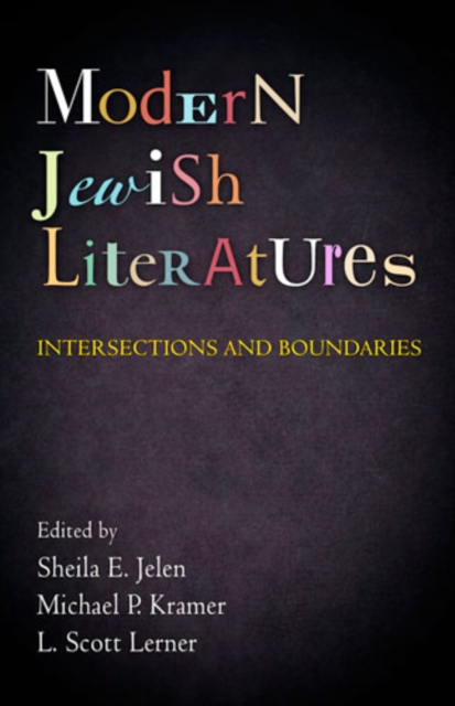 Modern Jewish Literatures : Intersections and Boundaries, EPUB eBook