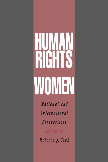 Human Rights of Women : National and International Perspectives, Paperback / softback Book