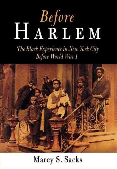 Before Harlem : The Black Experience in New York City Before World War I, Hardback Book