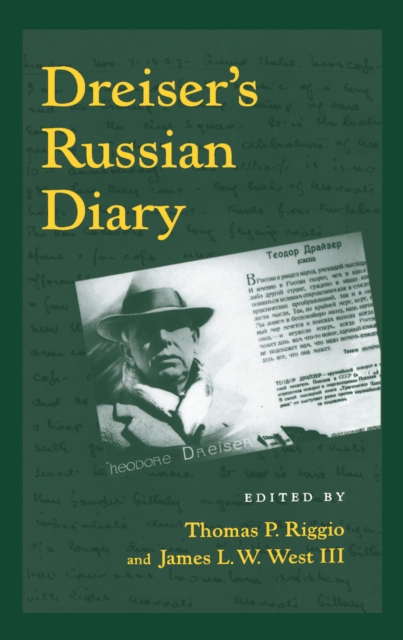 Dreiser's Russian Diary, Hardback Book