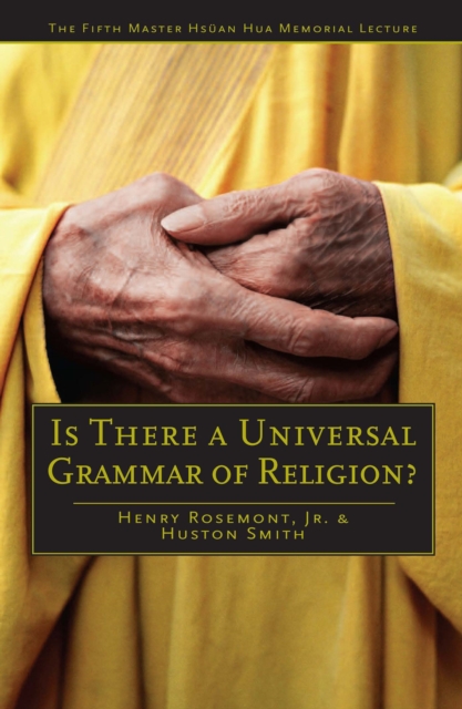 Is There a Universal Grammar of Religion?, EPUB eBook
