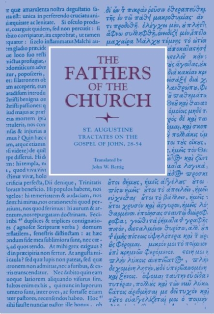 Tractates on the Gospel of John, 28-54, Paperback / softback Book