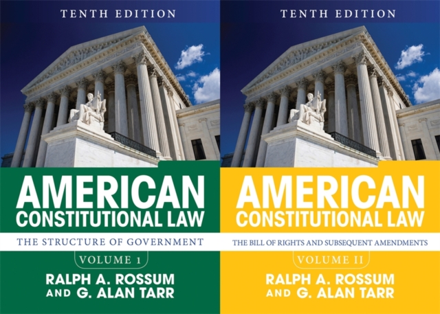 American Constitutional Law, 2-Volume Set, Paperback / softback Book
