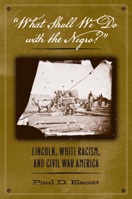 "What Shall We Do with the Negro?" : Lincoln, White Racism, and Civil War America, EPUB eBook