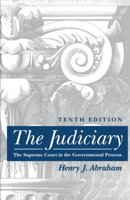 The Judiciary : Tenth Edition, Paperback / softback Book
