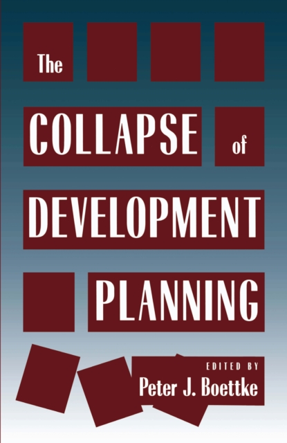 Collapse of Development Planning, Paperback / softback Book