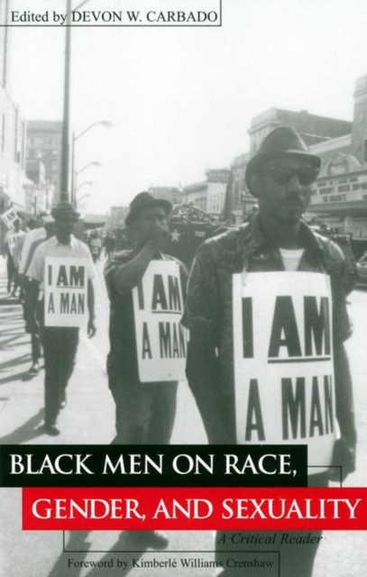 Black Men on Race, Gender, and Sexuality : A Critical Reader, Hardback Book