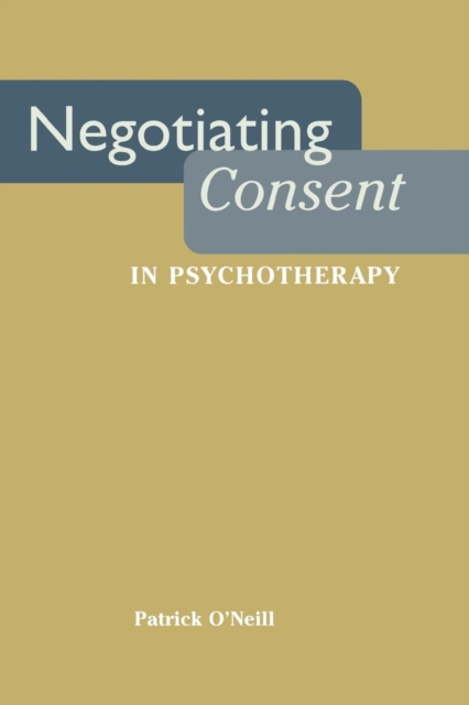 Negotiating Consent in Psychotherapy, EPUB eBook