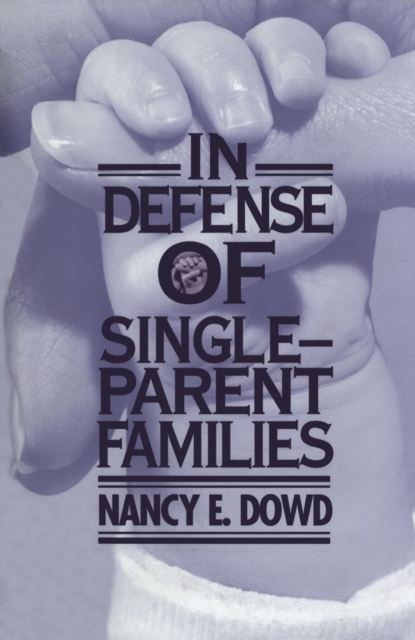 In Defense of Single-Parent Families, EPUB eBook