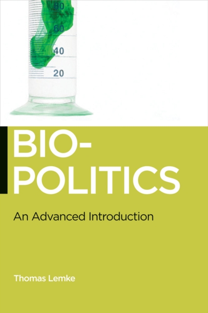 Biopolitics : An Advanced Introduction, Hardback Book