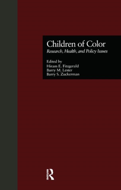 Children of Color : Research, Health, and Policy Issues, Hardback Book
