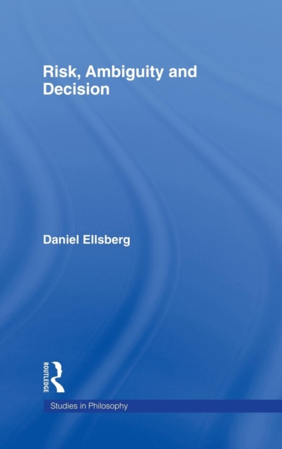 Risk, Ambiguity and Decision, Hardback Book