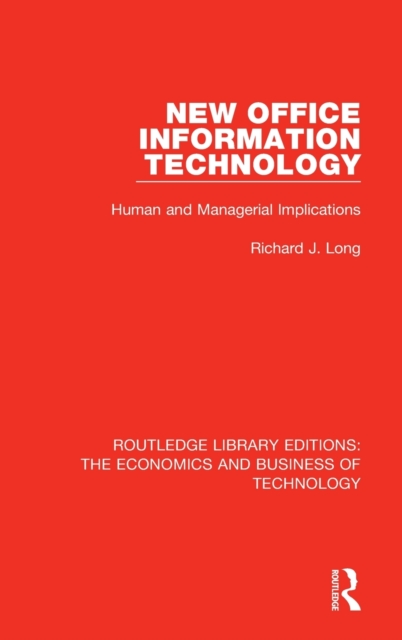 New Office Information Technology : Human and Managerial Implications, Hardback Book