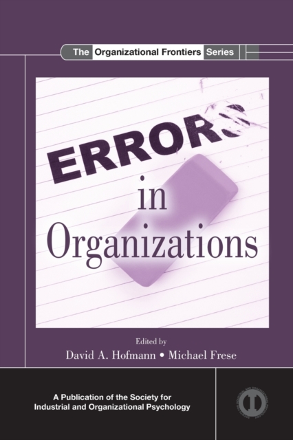 Errors in Organizations, Paperback / softback Book