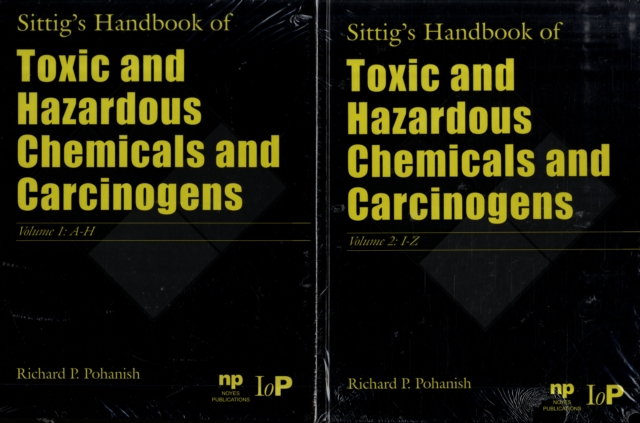 Handbook of Toxic and Hazardous Chemicals and Carcinogens, Hardback Book