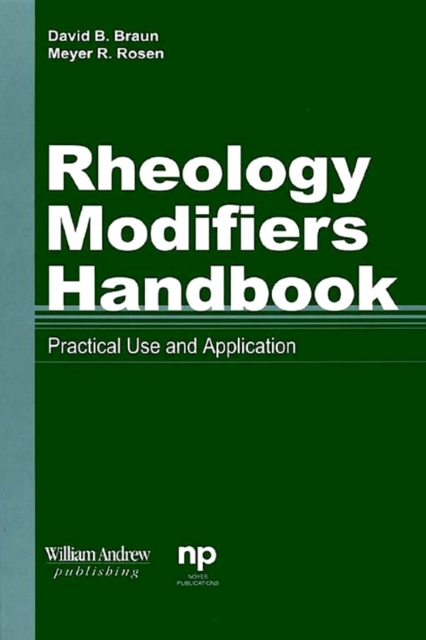 Rheology Modifiers Handbook : Practical Use and Application, PDF eBook