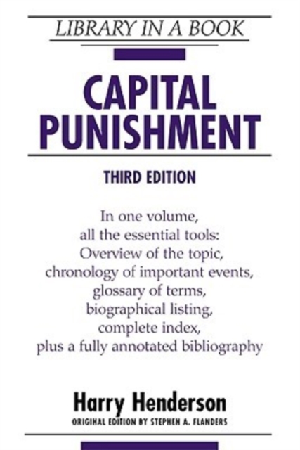 Capital Punishment, Hardback Book