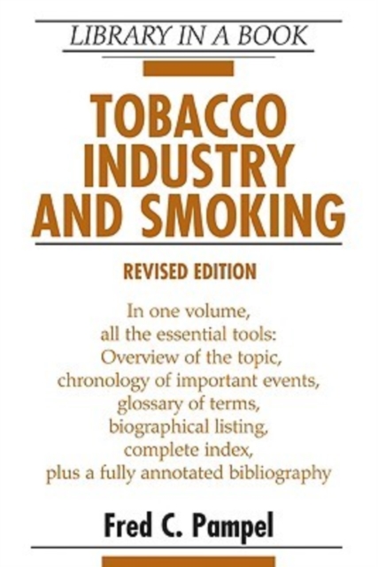 Tobacco Industry and Smoking, Hardback Book
