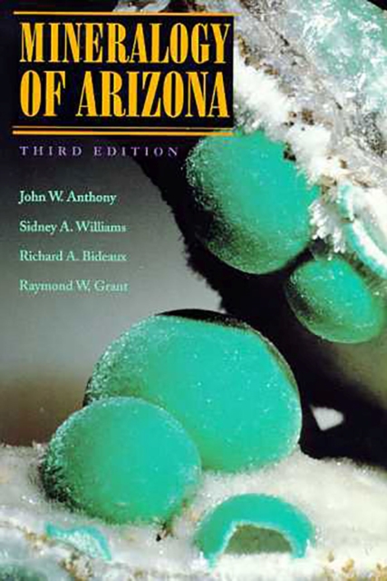 Mineralogy of Arizona, Paperback / softback Book