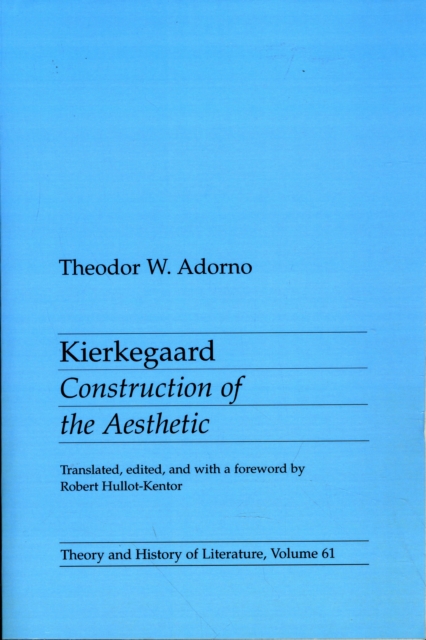 Kierkegaard : Construction of the Aesthetic, Paperback / softback Book