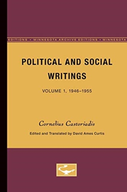Political and Social Writings : Volume 1, 1946-1955, Paperback / softback Book