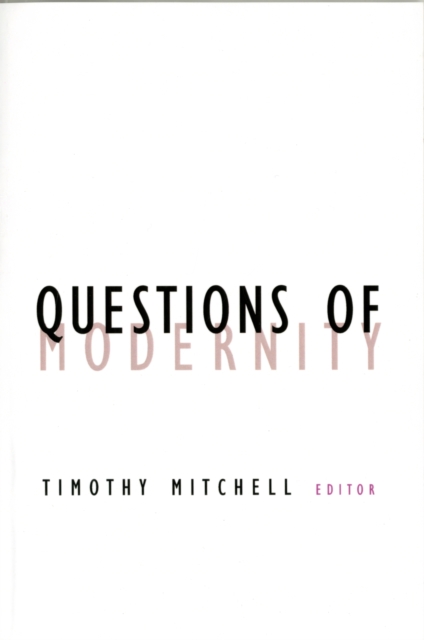 Questions Of Modernity, Paperback / softback Book