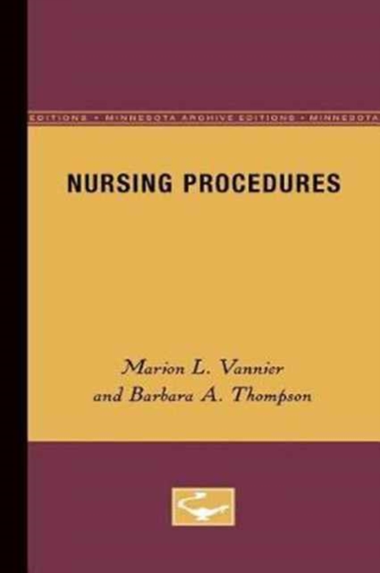 Nursing Procedures, Paperback / softback Book