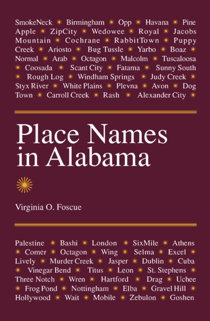 Place Names in Alabama, EPUB eBook