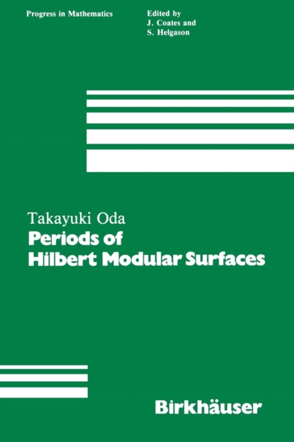 Periods of Hilbert Modular Surfaces, Paperback Book