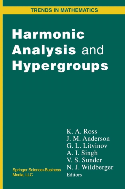 Harmonic Analysis and Hypergroups, PDF eBook