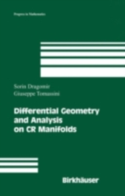 Differential Geometry and Analysis on CR Manifolds, PDF eBook