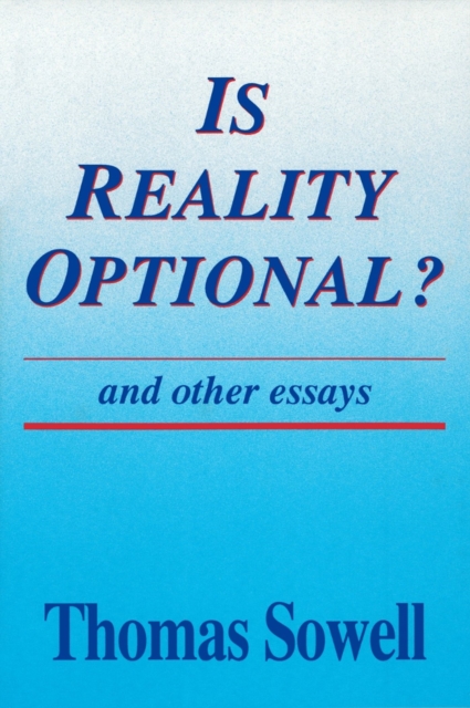 Is Reality Optional? : And Other Essays, Paperback / softback Book