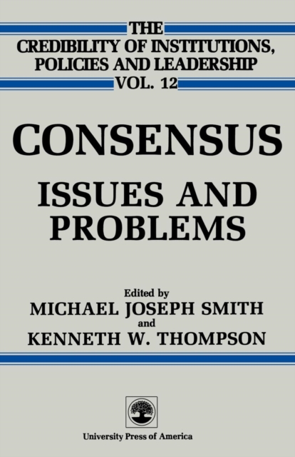 Consensus : Issues and Problems, Paperback / softback Book