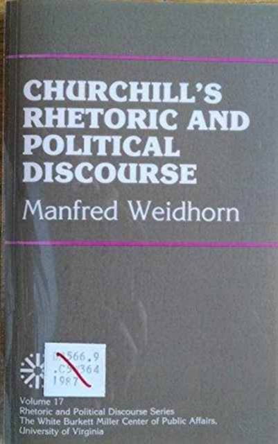 Churchill's Rhetoric and Political Discourse, Paperback / softback Book