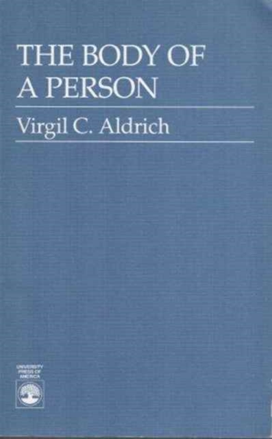The Body of a Person, Paperback / softback Book