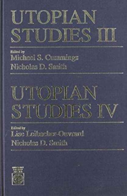 Utopian Studies III & IV, Hardback Book