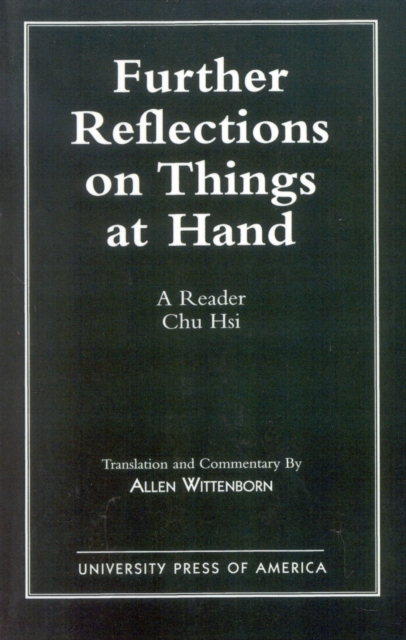 Further Reflections on Things at Hand : A Reader, Hardback Book