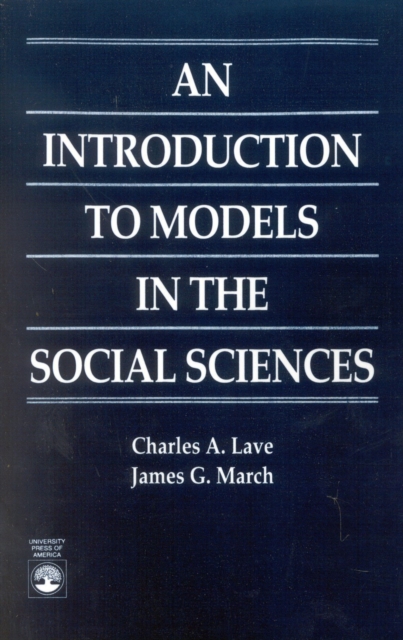 An Introduction to Models in the Social Sciences, Paperback / softback Book