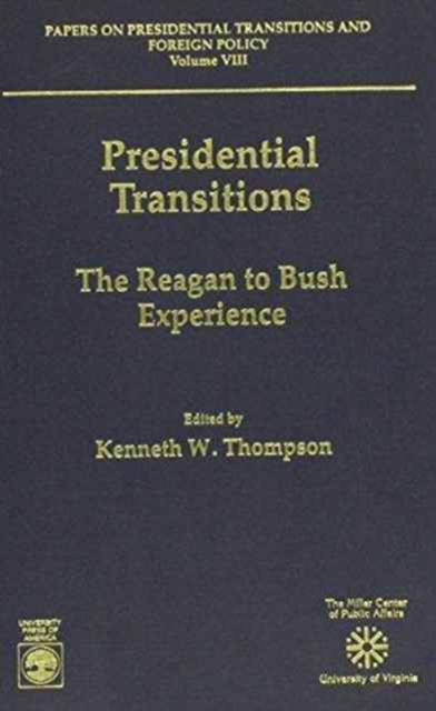 The Reagan to Bush Experience, Hardback Book