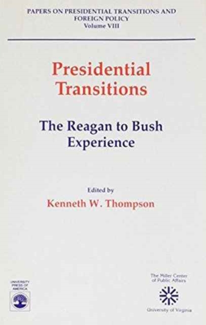 The Reagan to Bush Experience, Paperback / softback Book