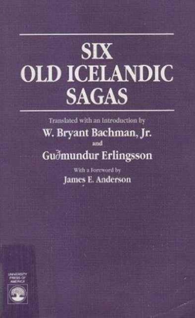 Six Old Icelandic Sagas, Paperback / softback Book
