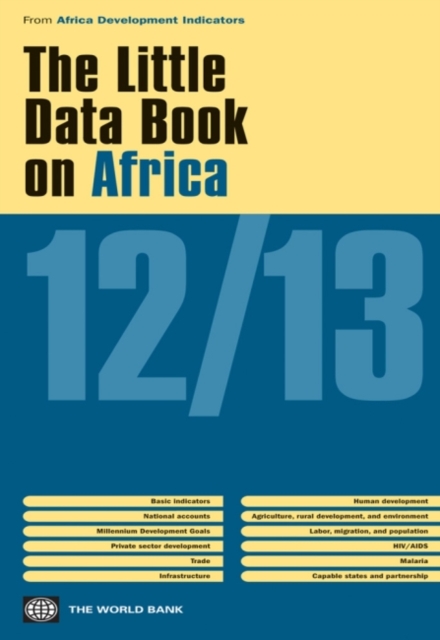 The Little Data Book on Africa 2012/2013, Paperback / softback Book
