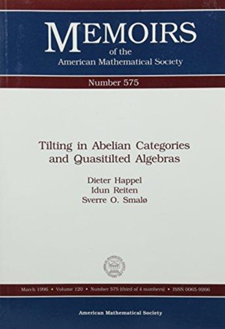 Tilting In Abelian Categories And Quasitilted Algebras, Paperback / softback Book