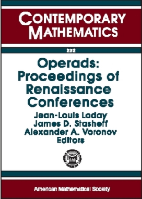 Operads : Proceedings of Renaissance Conferences, Paperback / softback Book