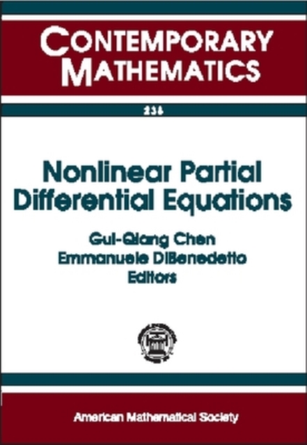 Nonlinear Partial Differential Equations : International Conference on Nonlinear Partial Differential Equations and Applications, March 21-24, 1998, Northwestern University, Paperback / softback Book